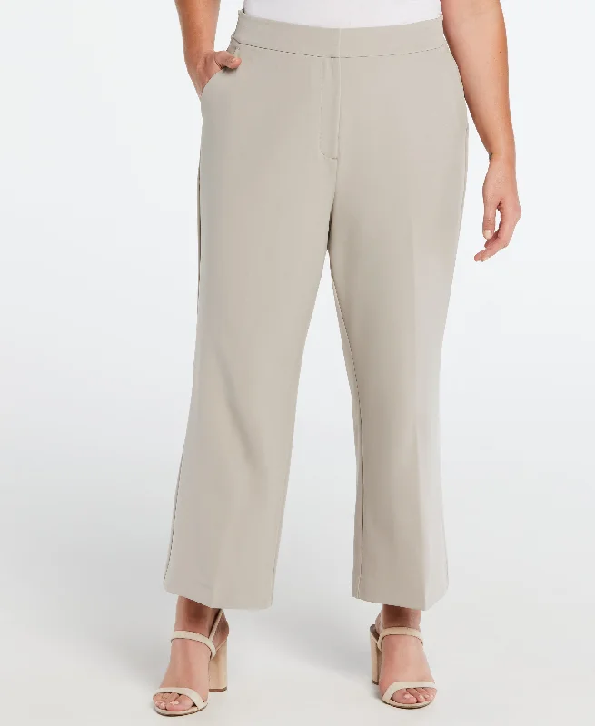 women's cool pantsPlus Size Cropped Culotte Pant