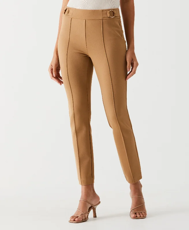 women's silk pantsPetite Slim Leg Ankle Pant with Hardware