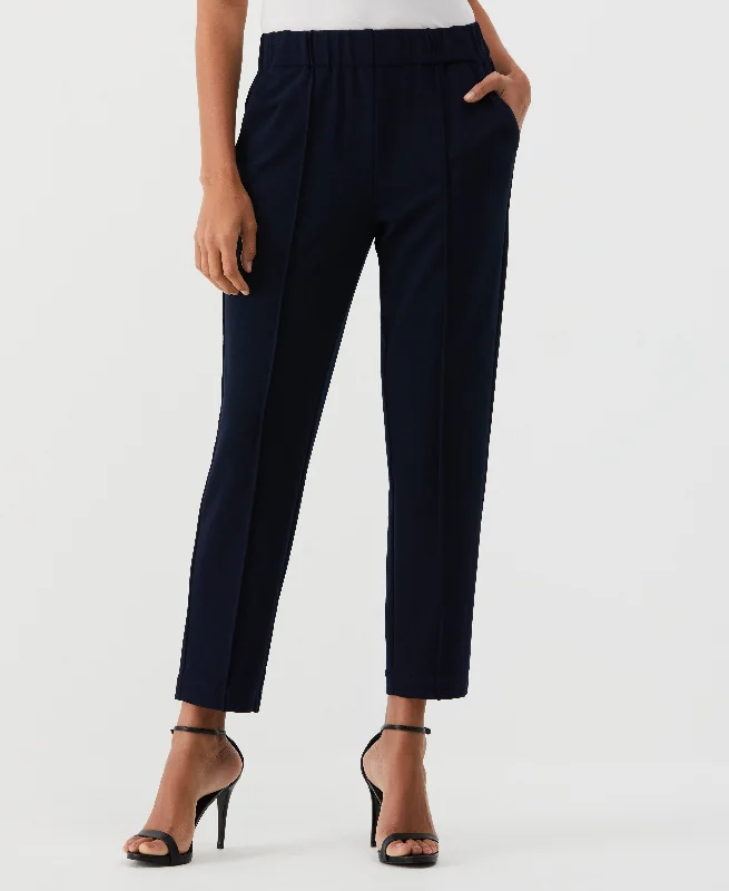 women's denim pantsPetite Easy Pull On Pant