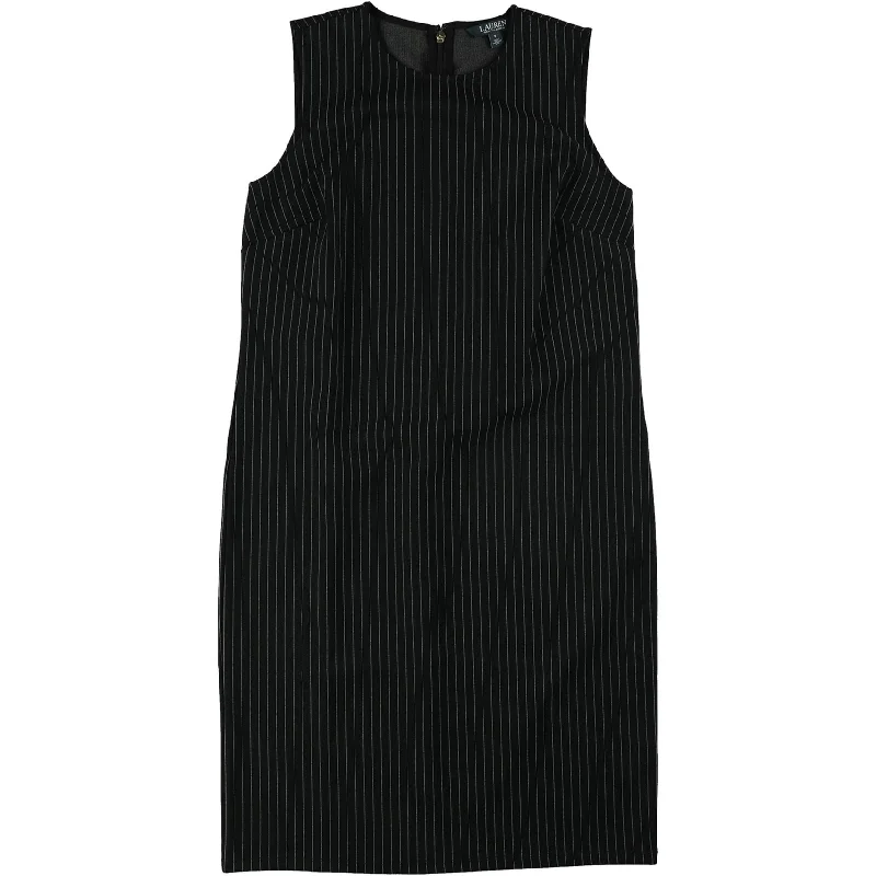 Sleeveless Dress For PartyRalph Lauren Womens Sleeveless Shift Dress, Black, Large