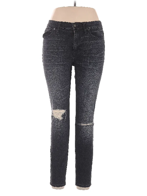 women's denim jeans for formal eventsHigh-Rise Skinny Jeans in Dark Wash