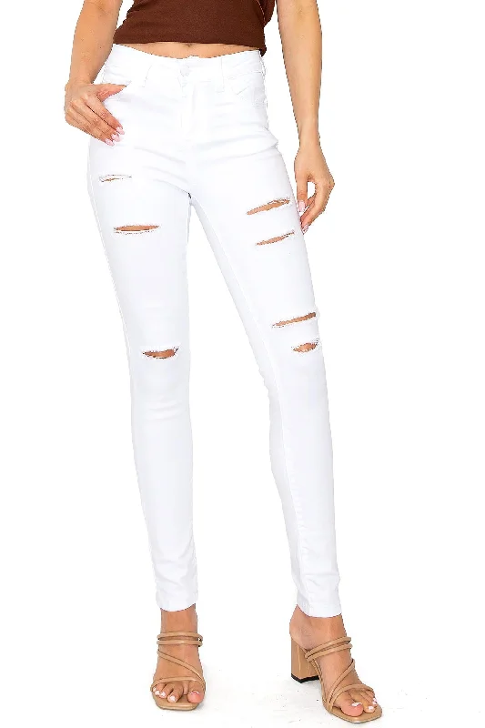 women's denim jeans for apple-shaped bodiesSlash Skinny Jeans