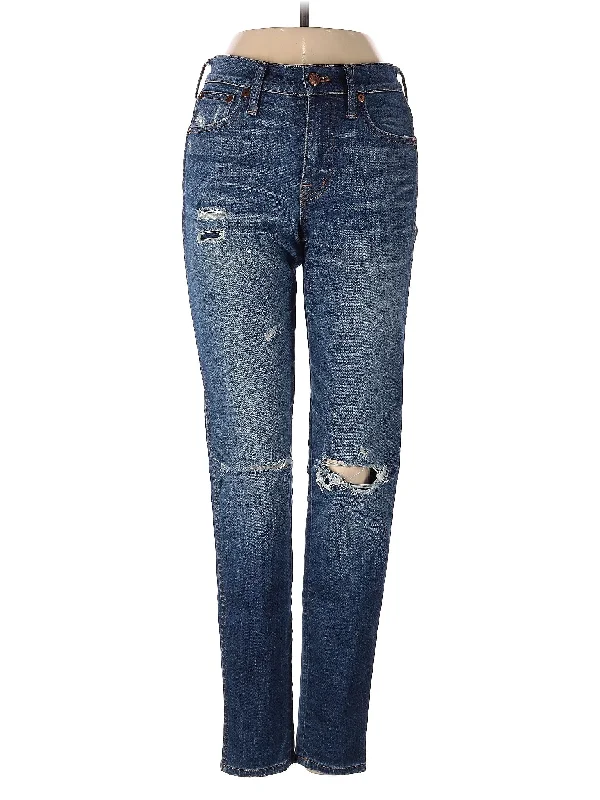 women's denim jeans for a casual FridayHigh-Rise Straight-leg Jeans