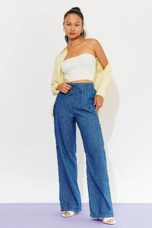 women's mom jeans denimRelaxed Light Weight Cargo Pants