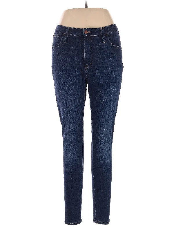 women's denim jeans with pocketsHigh-Rise Skinny Jeans in Dark Wash