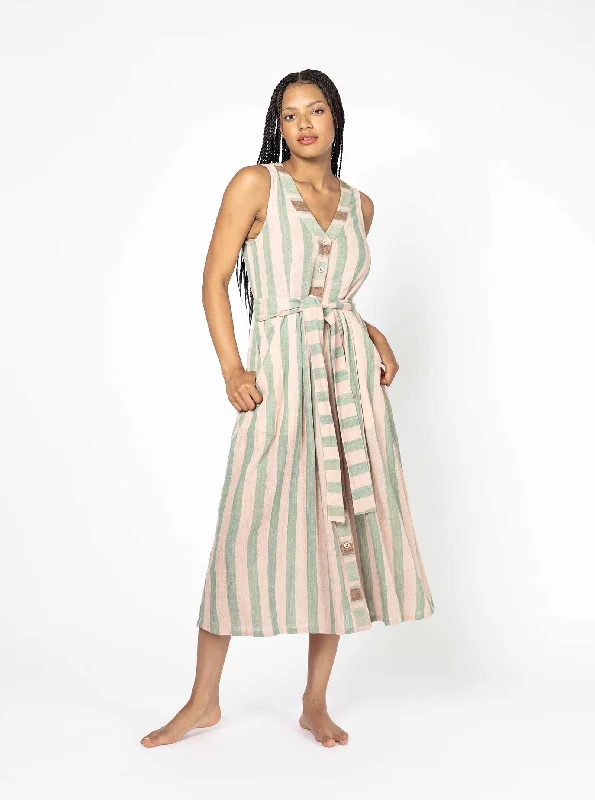 women's empire waist dressescallie dress | regenerative collection 24 | rosemary