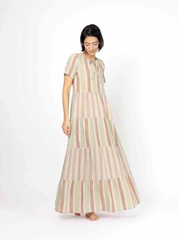 women's apple-shaped body dressesdaze dress | regenerative collection 24 | basil