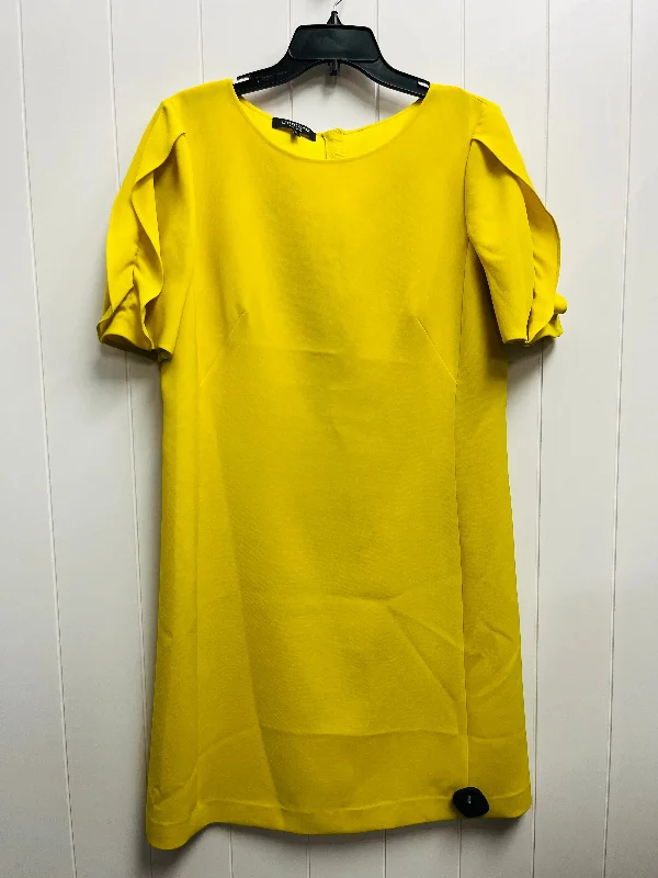 women's hourglass figure dressesDress Work By Lafayette 148 In Chartreuse, Size: 10