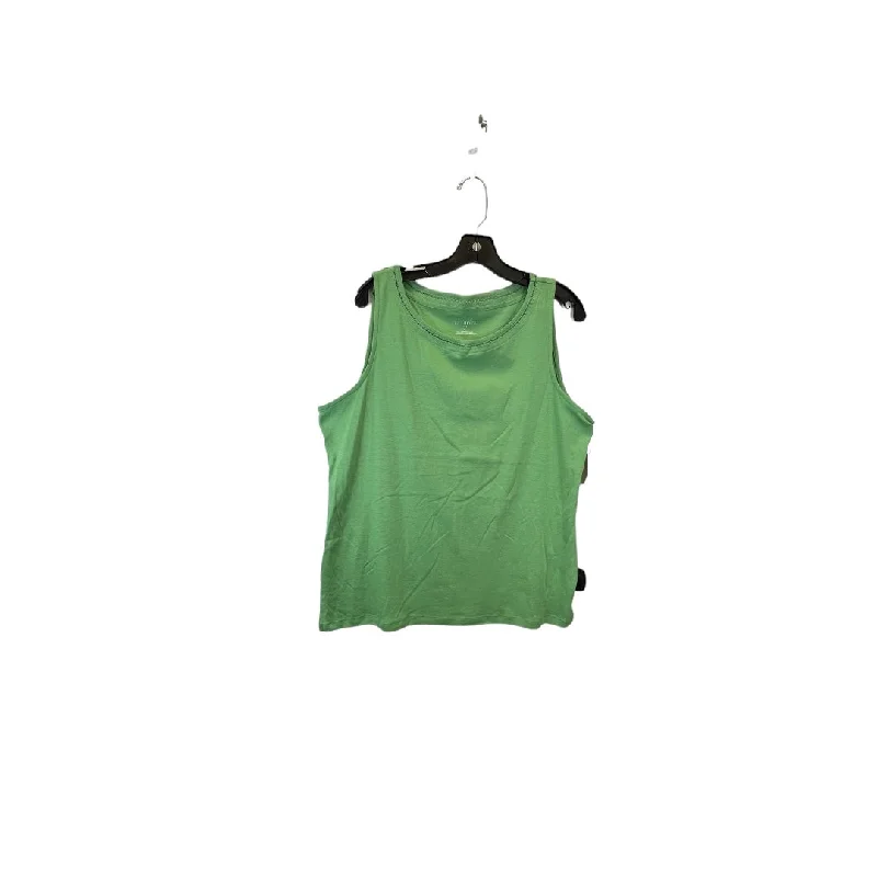 women's tops for picnics in the parkTop Sleeveless Basic By Talbots  Size: Xl