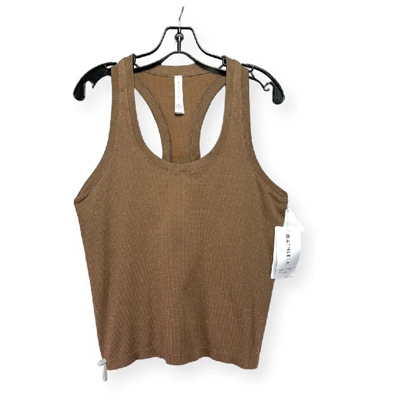 women's tops with lace-up frontsTop Sleeveless By Athleta  Size: L