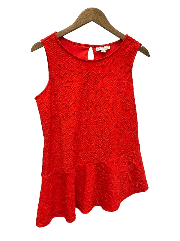 women's tops with geometric patternsTop Sleeveless By Dana Buchman  Size: M