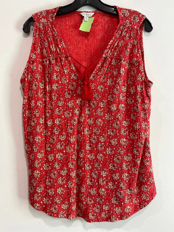 women's tops for those who prefer classic over trendy stylesTop Sleeveless By Lucky Brand  Size: M