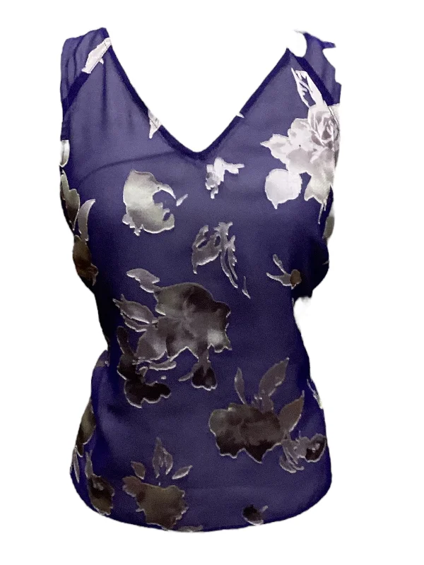 women's tops for those who love to mix and match prints and patternsTop Sleeveless By Simply Vera  Size: M