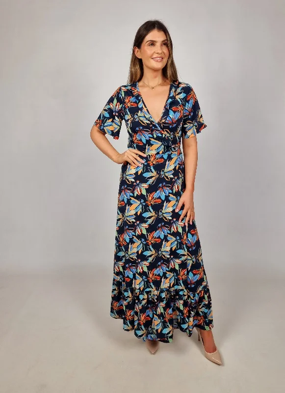 maxi dresses for mother of the brideMd'M Long Wrap Dress