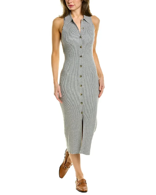 Sleeveless Dress In JerseyFavorite Daughter The Sleeveless Lena Cashmere-Blend Dress